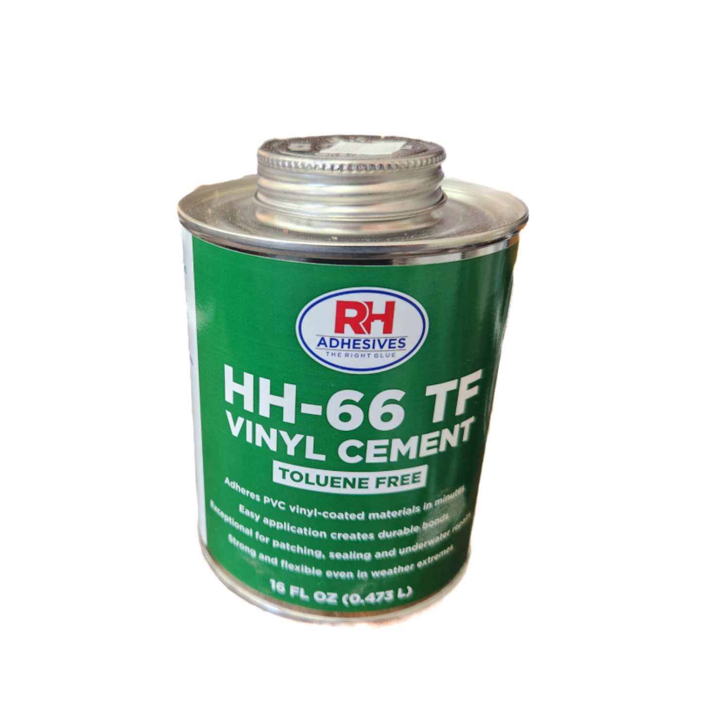 HH-66 Toluene Free Vinyl Cement - 16oz